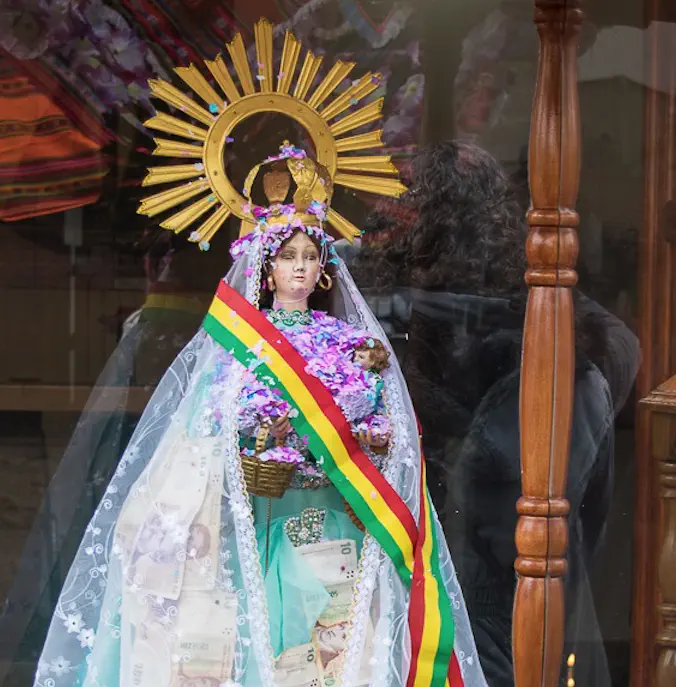 Nossa Sra. de Copacabana Imagem de Nossa Sra. de Copacabana